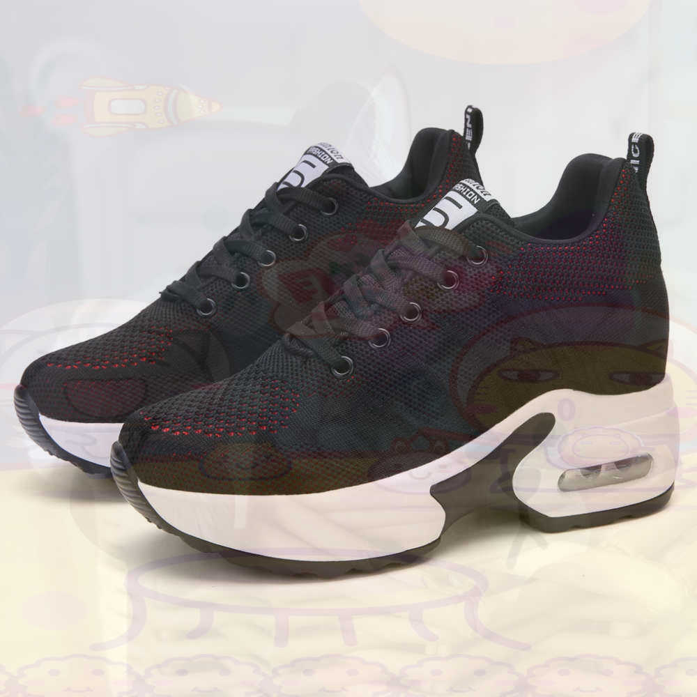 Office Tech For Home - Merah Ukuran 36 Sepatu Wanita Tenis