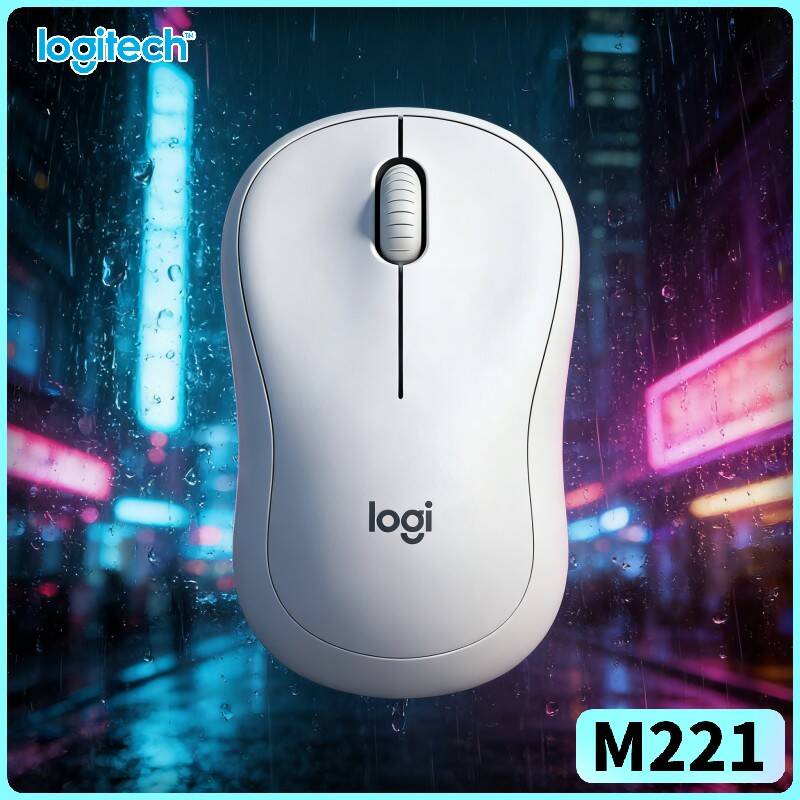 Office Tech For Home - Logitech M221 Mouse Ergonomis Tanpa Suara