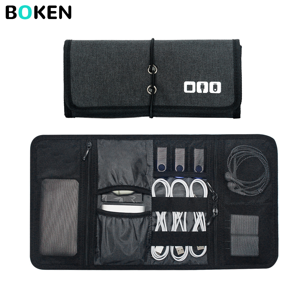 Office Tech For Home - Tas Organizer Teknologi Tempat Penyimpanan Kabel