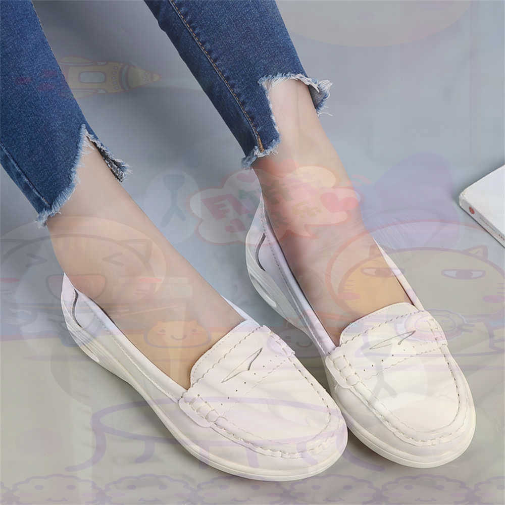 Office Tech Typing - Sepatu Ukuran Besar Wanita Slip-On Lembut