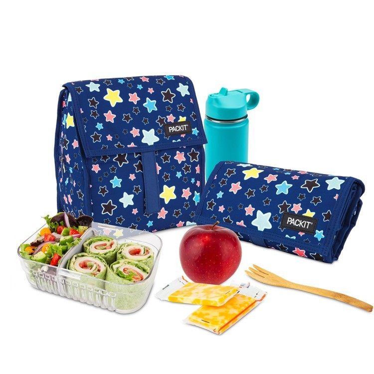 Office Tech Typing - Tas Makan Siang PackIt Freezable Hitam,