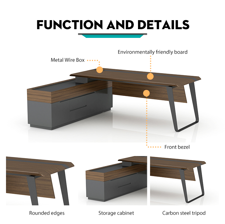 Desain Meja Kerja Kantor Kayu  - Office Tech Furniture ulasan dan harga