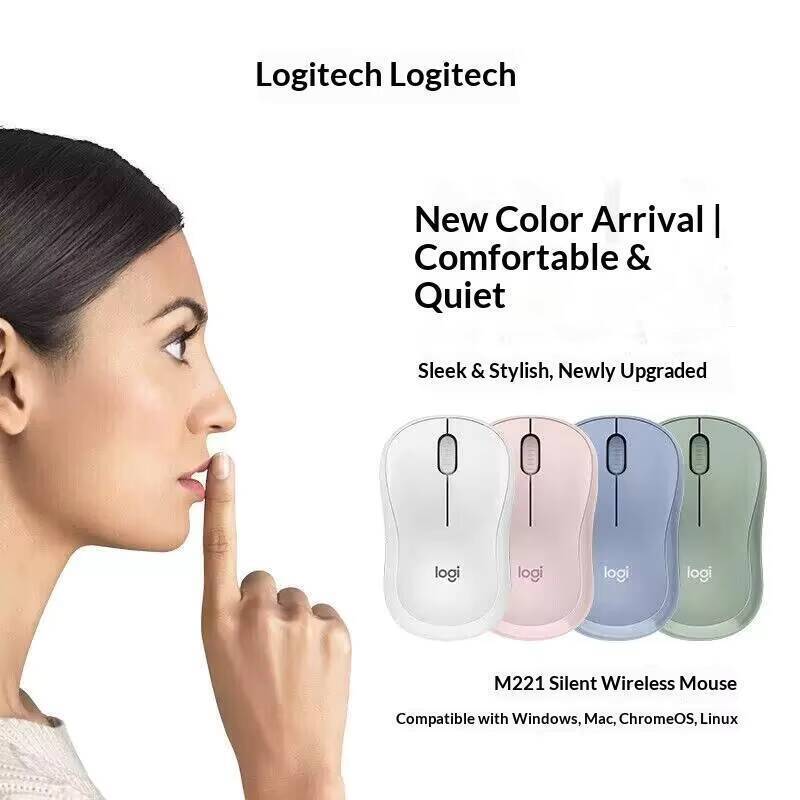 Logitech M221 Mouse Ergonomis  - Office Tech For Home ulasan dan harga