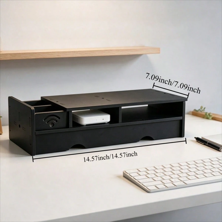 Kotak Penyimpanan Router WiFi  - Office Tech For Home ulasan dan harga