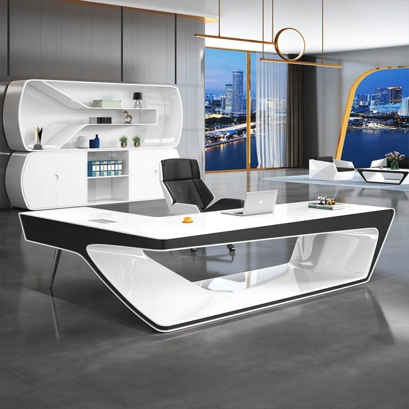 Meja direktur/pemimpin kantor  - Office Management Technology ulasan dan harga