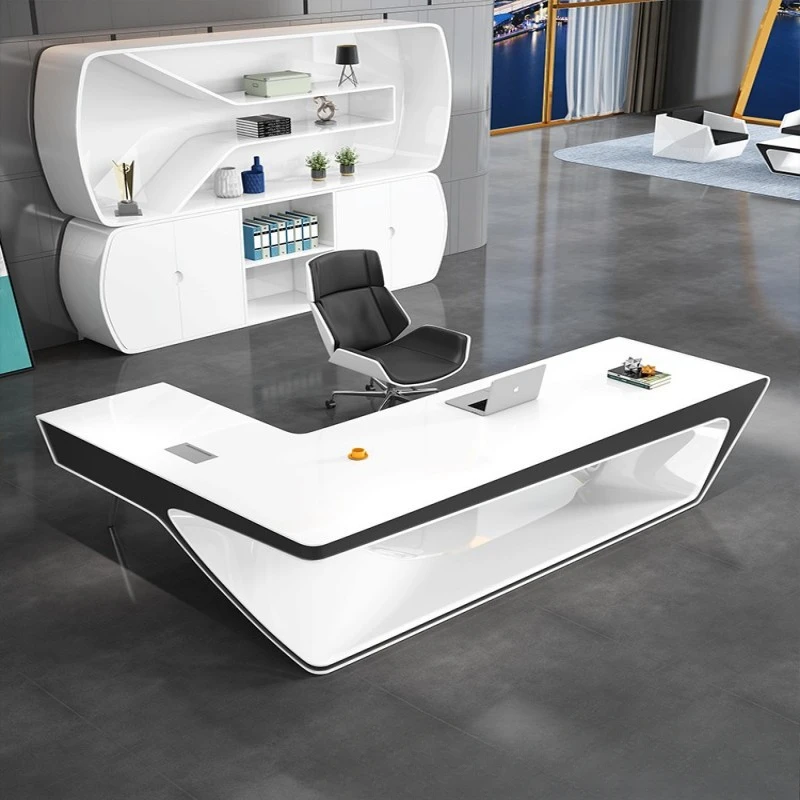 Meja direktur/pemimpin kantor  - Office Management Technology ulasan dan harga