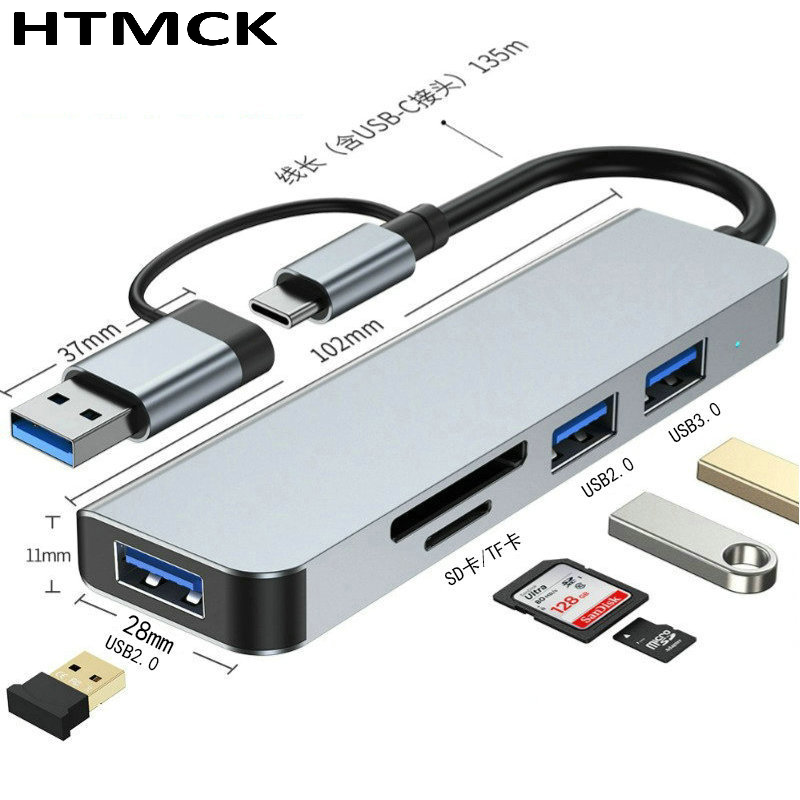 Hub USB C 8 in 2 Multi Port Do - Docking Station Usb C ulasan dan harga