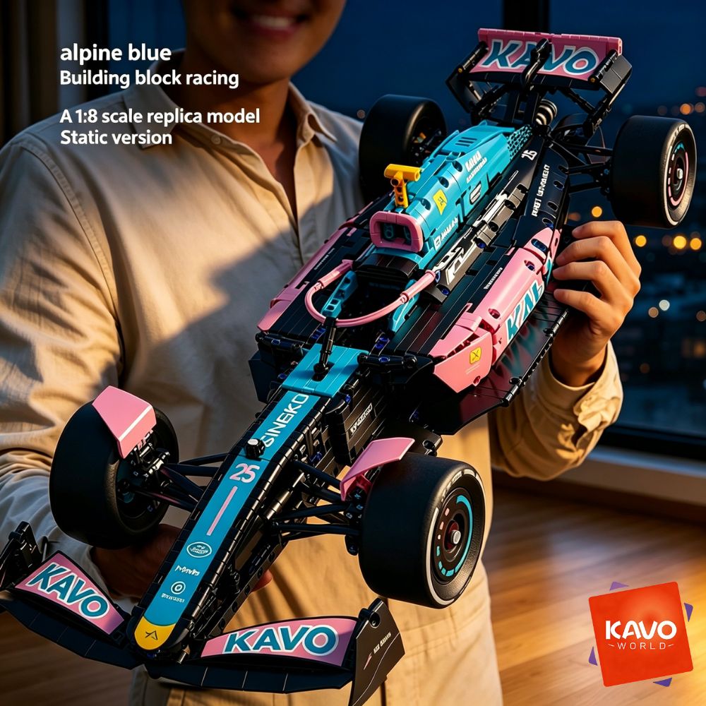 KAVOWORLD 1:8 Kit Blok Banguna - Office Productivity Tech ulasan dan harga